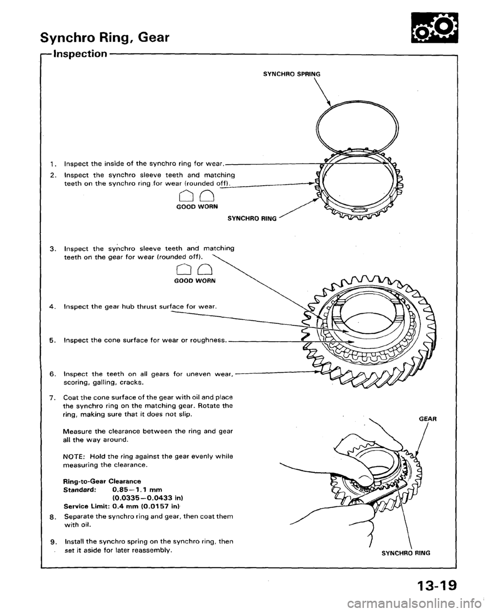 ACURA LEGEND 1991  Service Repair Manual 