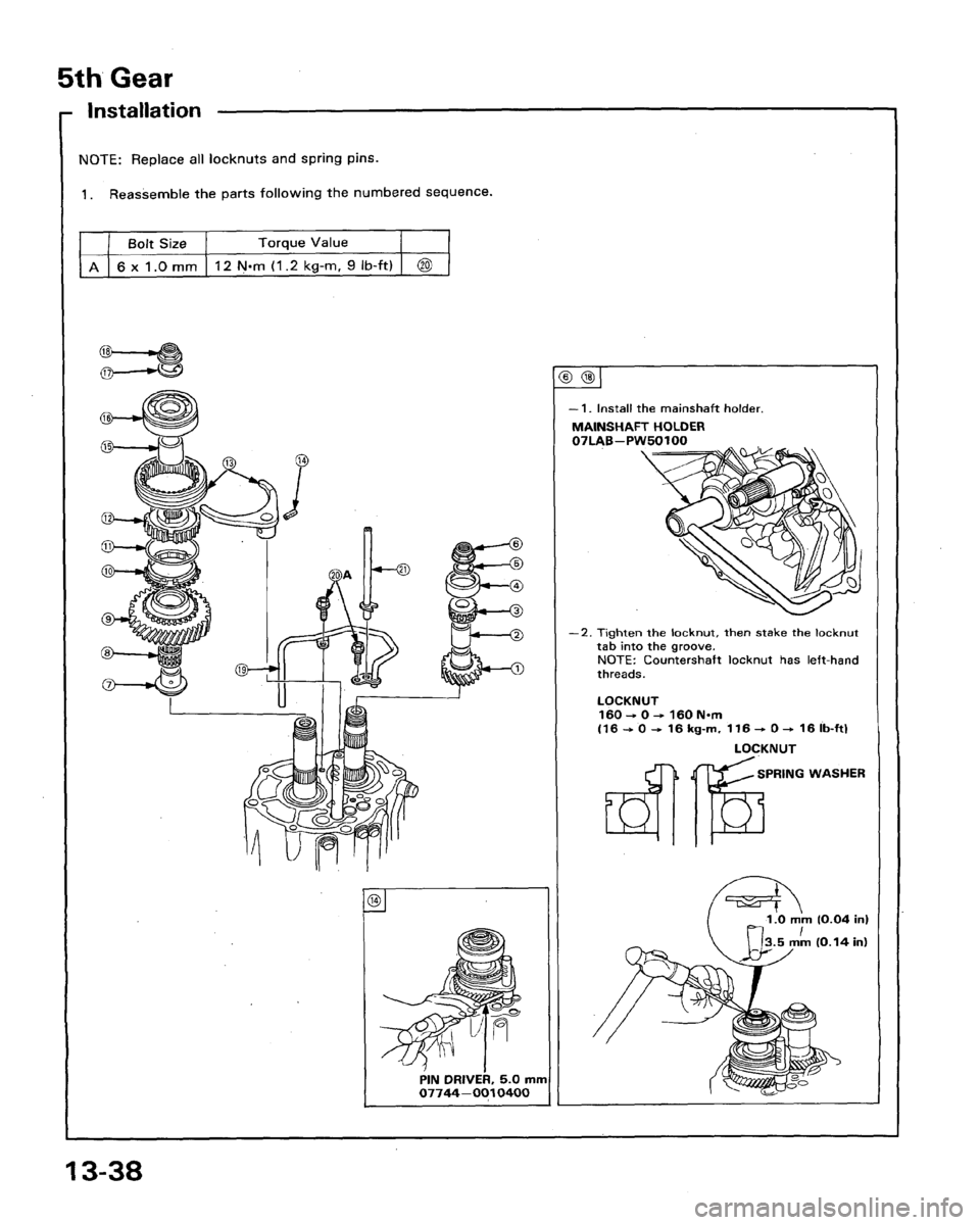 ACURA LEGEND 1991  Service Repair Manual 