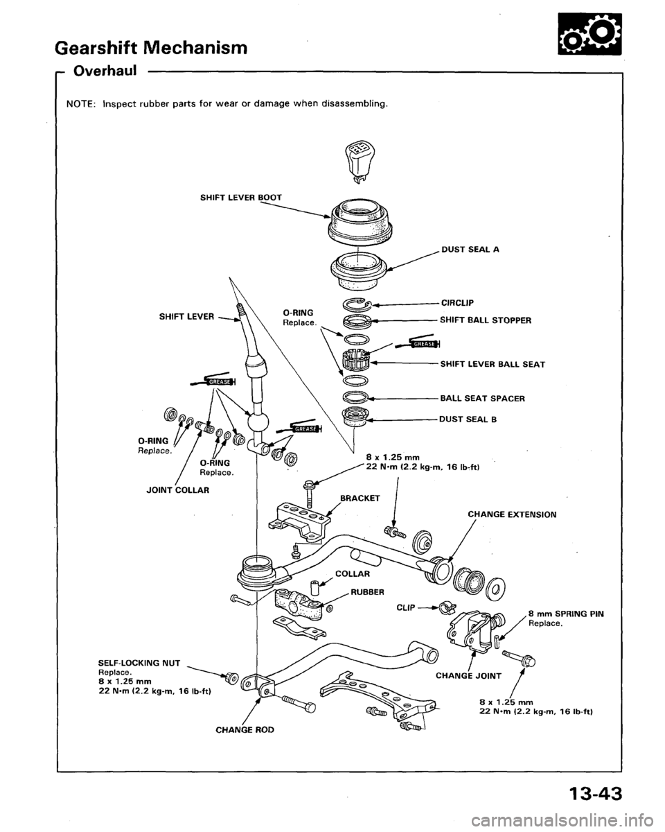 ACURA LEGEND 1991  Service Repair Manual 