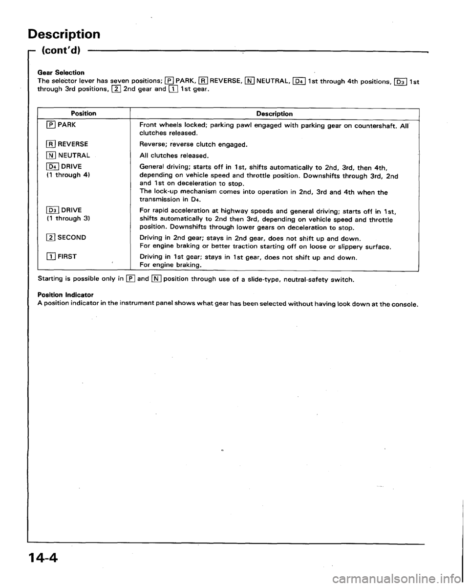 ACURA LEGEND 1991  Service Repair Manual 