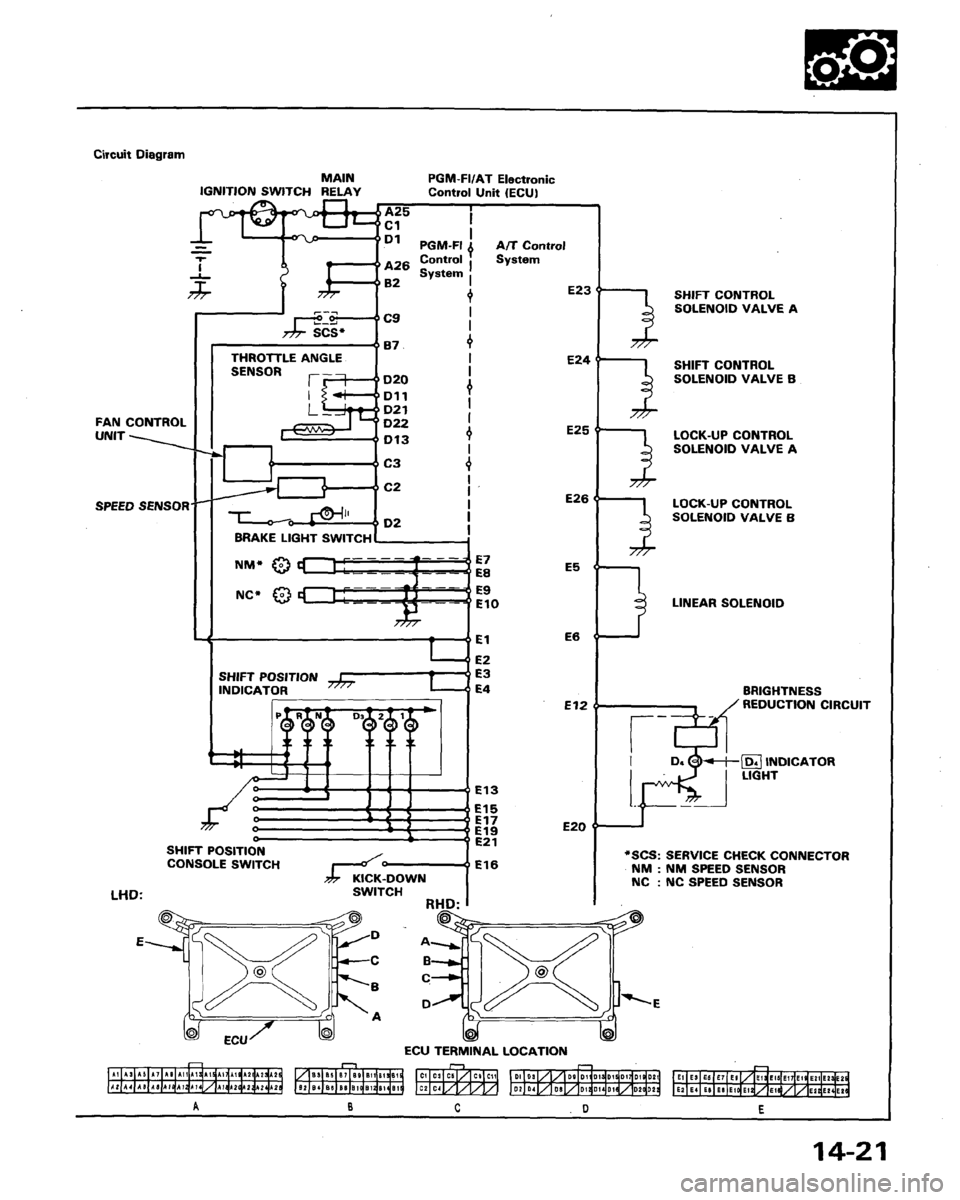 ACURA LEGEND 1991  Service Repair Manual 