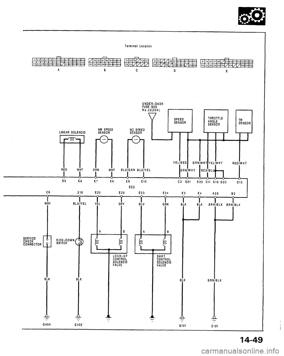 ACURA LEGEND 1991  Service Repair Manual 