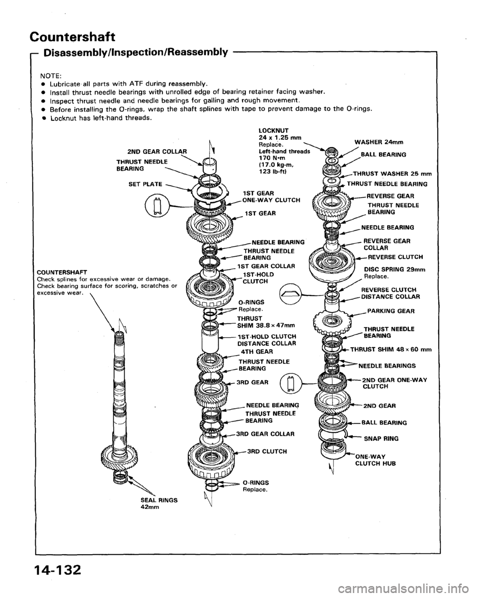 ACURA LEGEND 1991  Service Repair Manual 