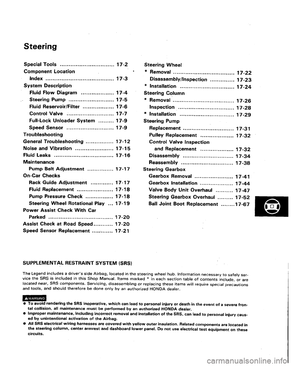 ACURA LEGEND 1991 Service Repair Manual ACURA LEGEND 1991 Service Repair Manual