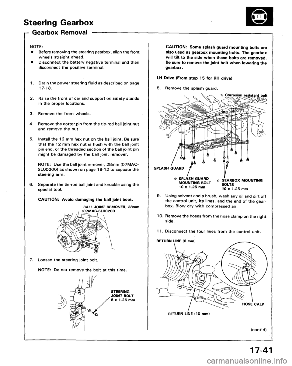 ACURA LEGEND 1991 Service Repair Manual ACURA LEGEND 1991 Service Repair Manual