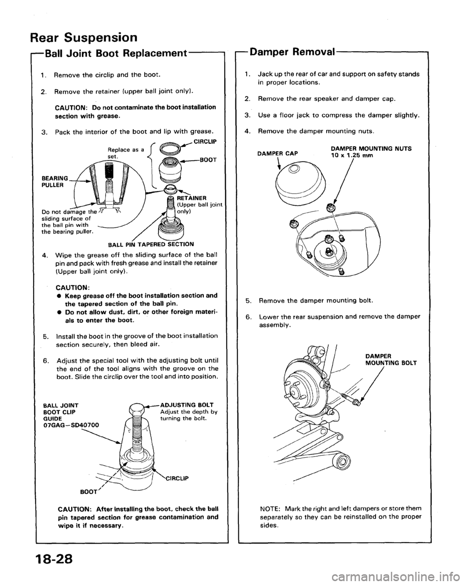 ACURA LEGEND 1991 Service Repair Manual ACURA LEGEND 1991 Service Repair Manual
