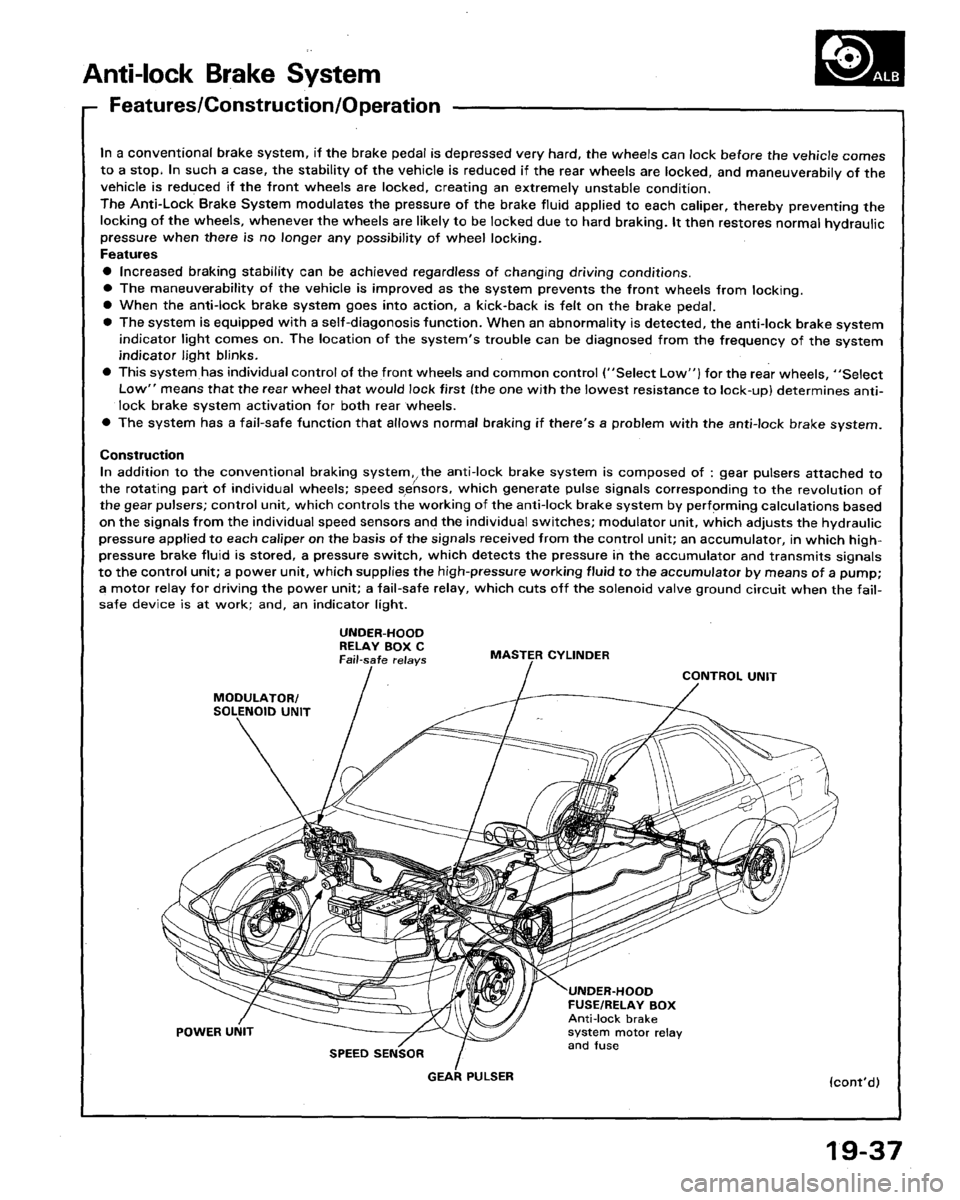 ACURA LEGEND 1991 Service Repair Manual ACURA LEGEND 1991 Service Repair Manual