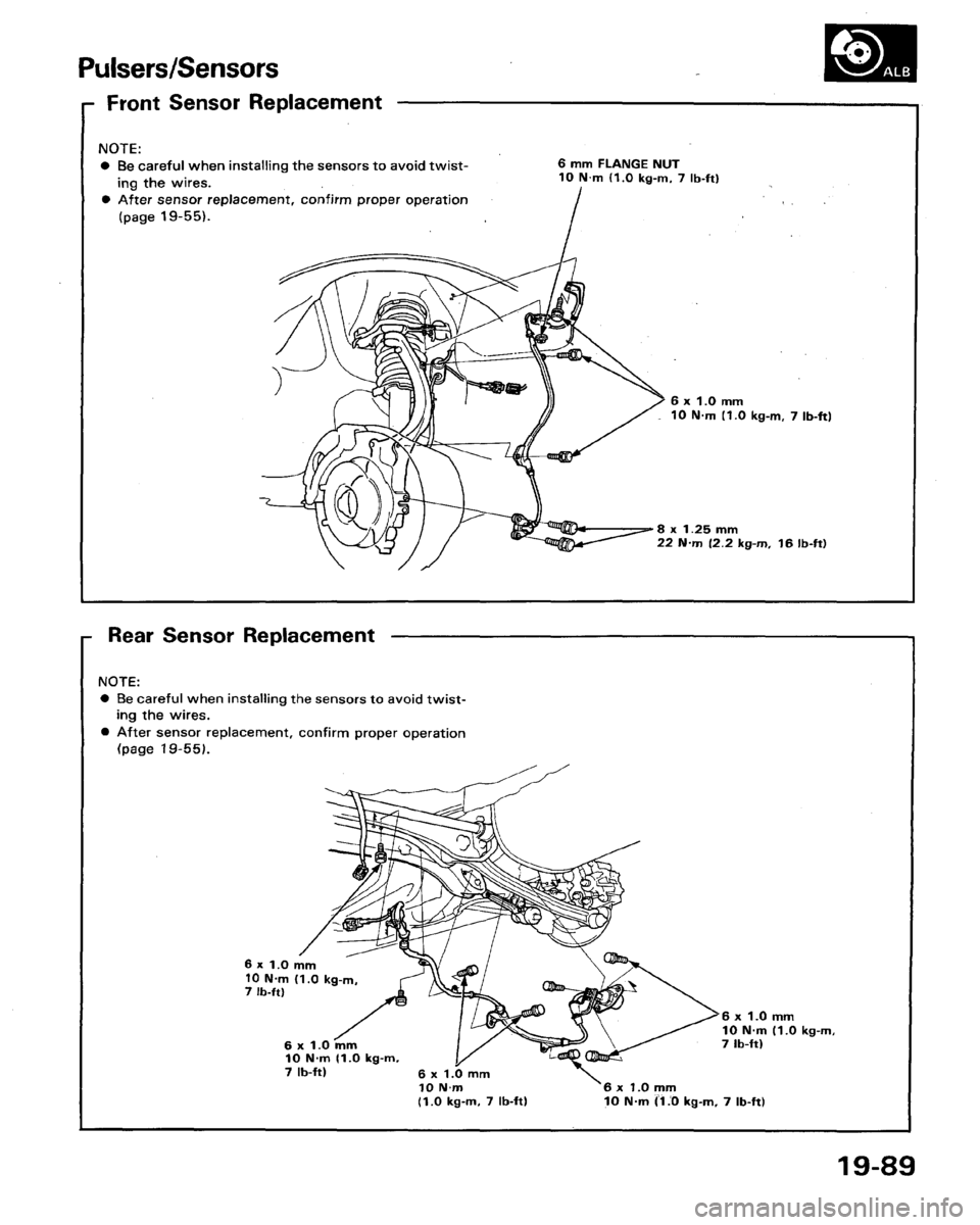 ACURA LEGEND 1991 Service Repair Manual ACURA LEGEND 1991 Service Repair Manual