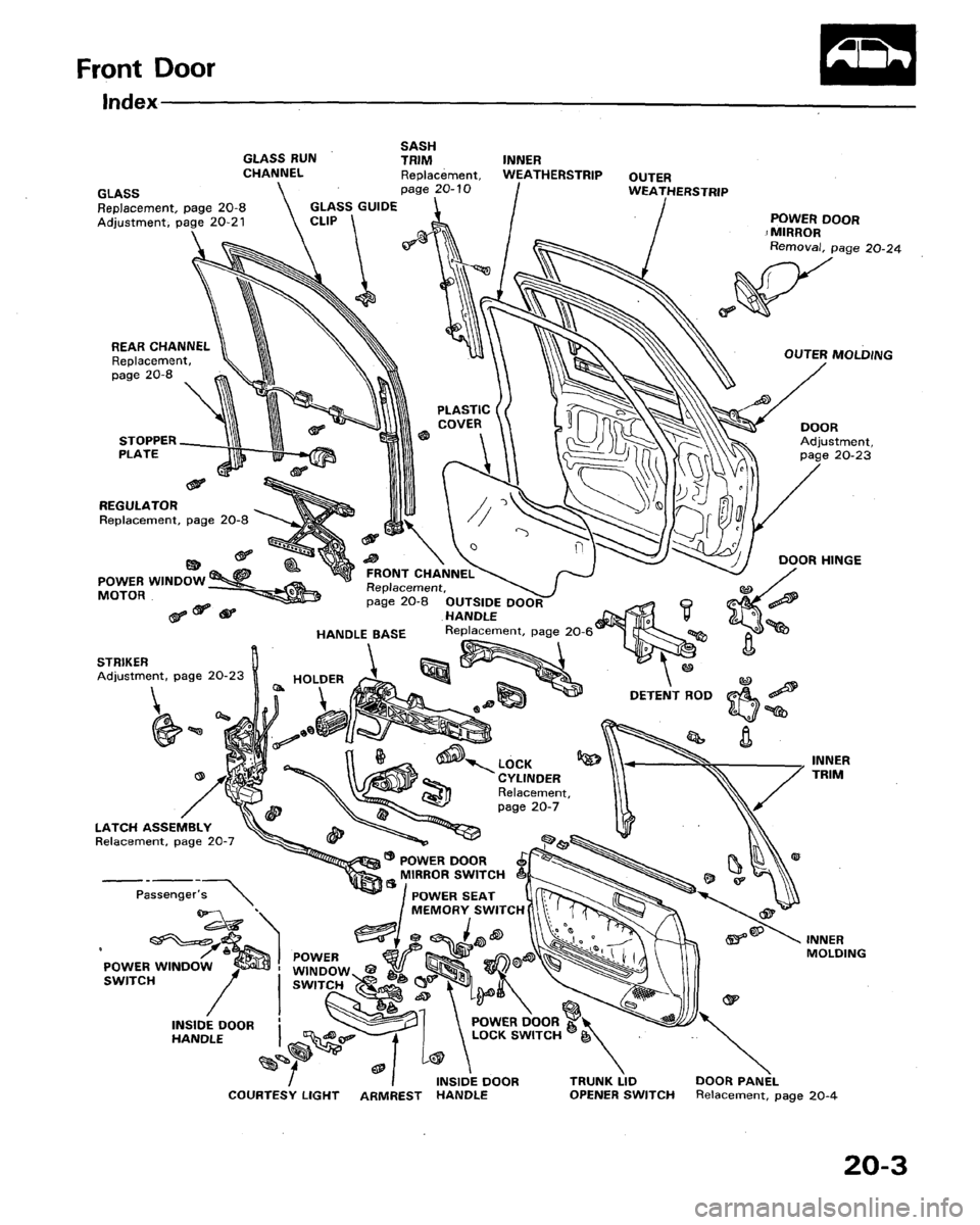 ACURA LEGEND 1991 Service Repair Manual ACURA LEGEND 1991 Service Repair Manual