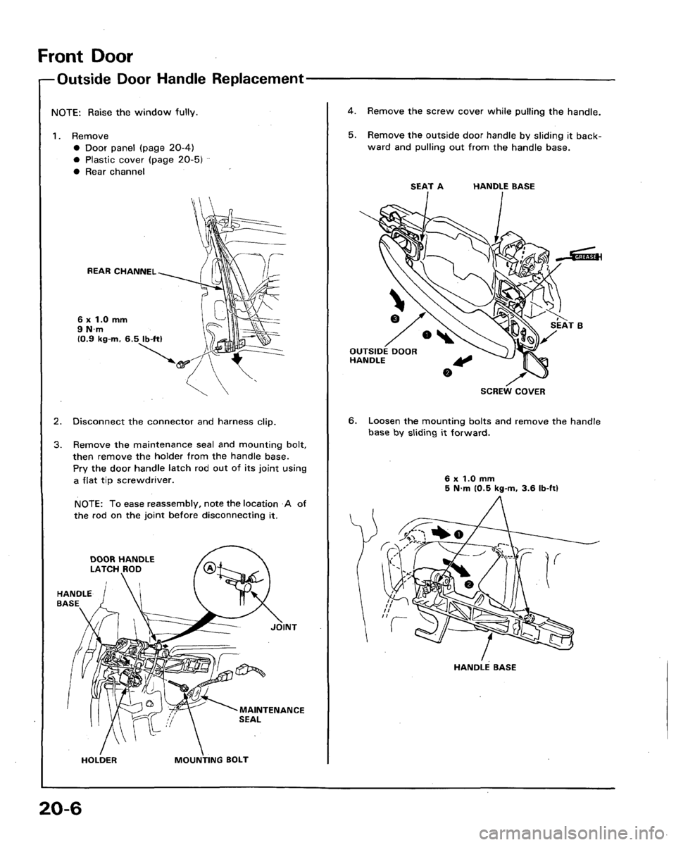 ACURA LEGEND 1991 Service Repair Manual ACURA LEGEND 1991 Service Repair Manual