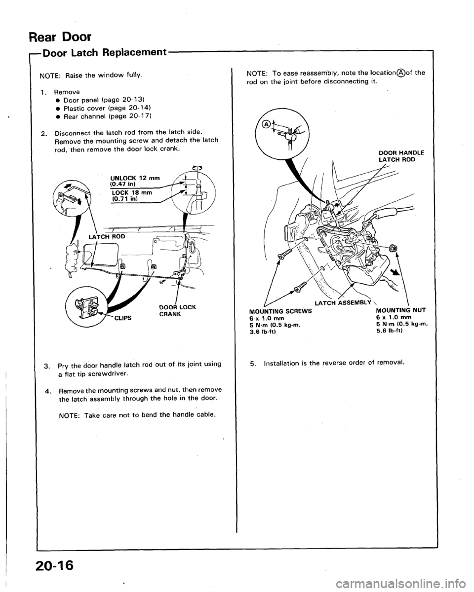 ACURA LEGEND 1991 Service Repair Manual ACURA LEGEND 1991 Service Repair Manual