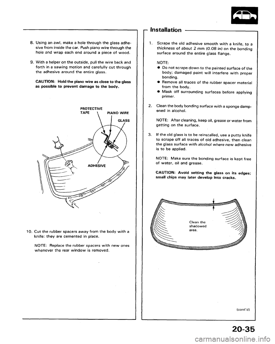 ACURA LEGEND 1991 Service Repair Manual ACURA LEGEND 1991 Service Repair Manual