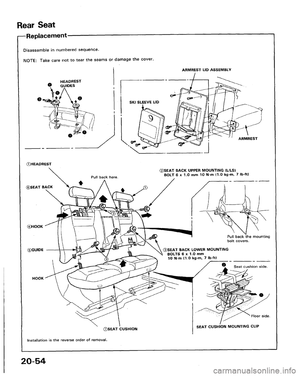 ACURA LEGEND 1991 Service Repair Manual ACURA LEGEND 1991 Service Repair Manual