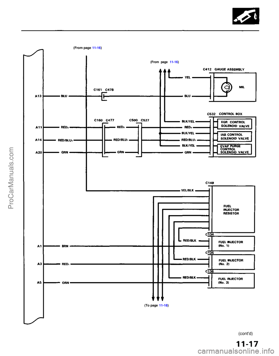 ACURA NSX 1991 Service Repair Manual
(From page 11-16)
(From page 11-16)
(To page 11-18) (cont'd)ProCarManuals.com ACURA NSX 1991 Service Repair Manual
(From page 11-16)
(From page 11-16)
(To page 11-18) (cont'd)ProCarManuals.com