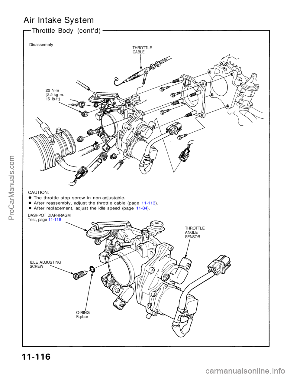 ACURA NSX 1991  Service Repair Manual ProCarManuals.com 