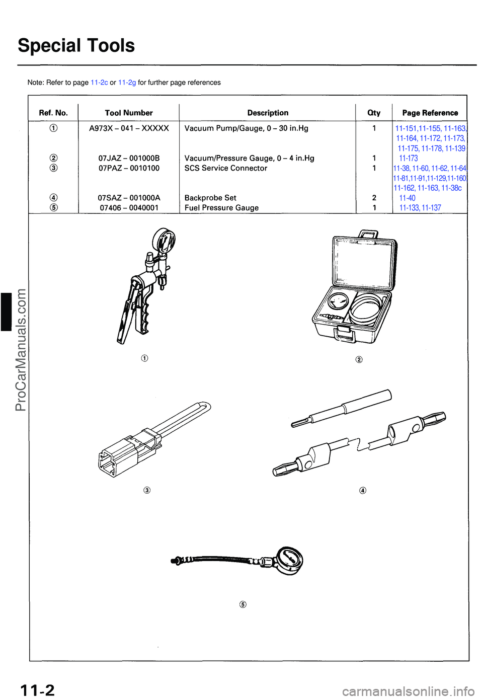 ACURA NSX 1997 Service Repair Manual Special Tool s
11-151,11-155, 11-163,
11-164, 11-172, 11-173,
11-175, 11-178, 11-139
11-173
11-38, 11-60, 11-62, 11-64,
11-81,11-91,11-129,11-160,
11-162, 11-163, 11-38c
11-40
11-133, 11-137
Note: Ref ACURA NSX 1997 Service Repair Manual Special Tool s
11-151,11-155, 11-163,
11-164, 11-172, 11-173,
11-175, 11-178, 11-139
11-173
11-38, 11-60, 11-62, 11-64,
11-81,11-91,11-129,11-160,
11-162, 11-163, 11-38c
11-40
11-133, 11-137
Note: Ref