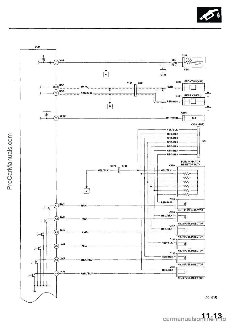 ACURA NSX 1997  Service Repair Manual ProCarManuals.com 