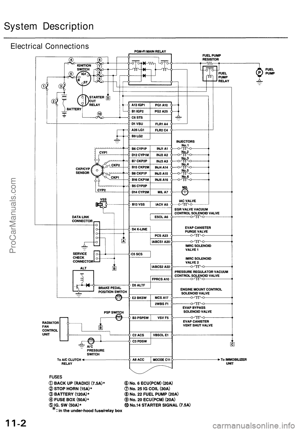ACURA RL KA9 1996 Service Manual PDF
System Description
Electrical ConnectionsProCarManuals.com ACURA RL KA9 1996 Service Manual PDF
System Description
Electrical ConnectionsProCarManuals.com