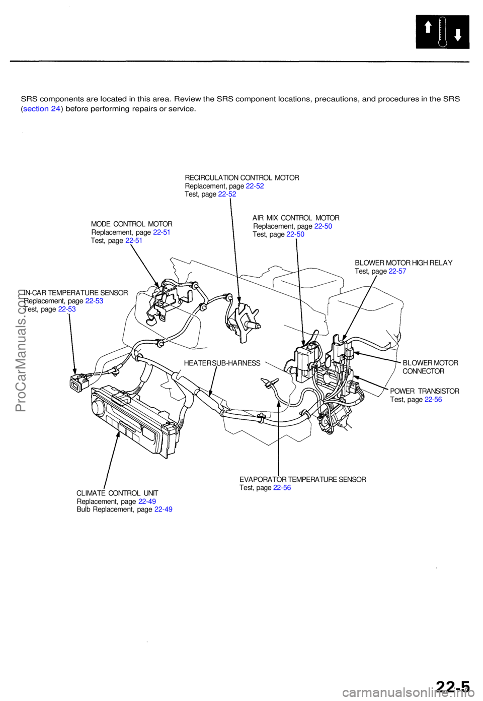 ACURA TL 1995 Service Repair Manual SRS component s ar e locate d in thi s area . Revie w th e SR S componen t locations , precautions , an d procedure s in th e SR S
( sectio n 24 ) befor e performin g repair s o r service .
RECIRCUL ACURA TL 1995 Service Repair Manual SRS component s ar e locate d in thi s area . Revie w th e SR S componen t locations , precautions , an d procedure s in th e SR S
( sectio n 24 ) befor e performin g repair s o r service .
RECIRCUL