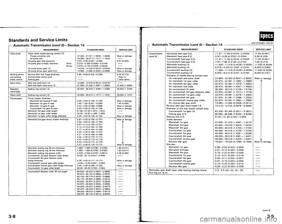ACURA VIGOR 1993 Service User Guide ACURA VIGOR 1993 Service User Guide