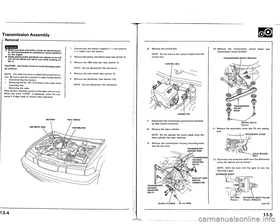 ACURA VIGOR 1993 Service Repair Manual ACURA VIGOR 1993 Service Repair Manual