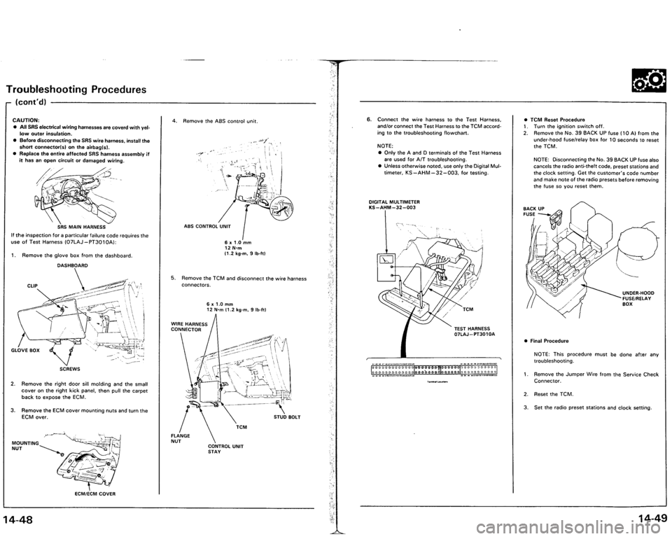 ACURA VIGOR 1993 Service Repair Manual ACURA VIGOR 1993 Service Repair Manual