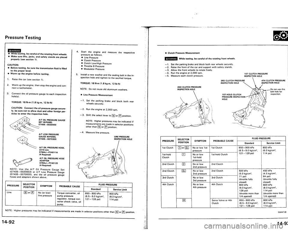 ACURA VIGOR 1993 Service Repair Manual ACURA VIGOR 1993 Service Repair Manual