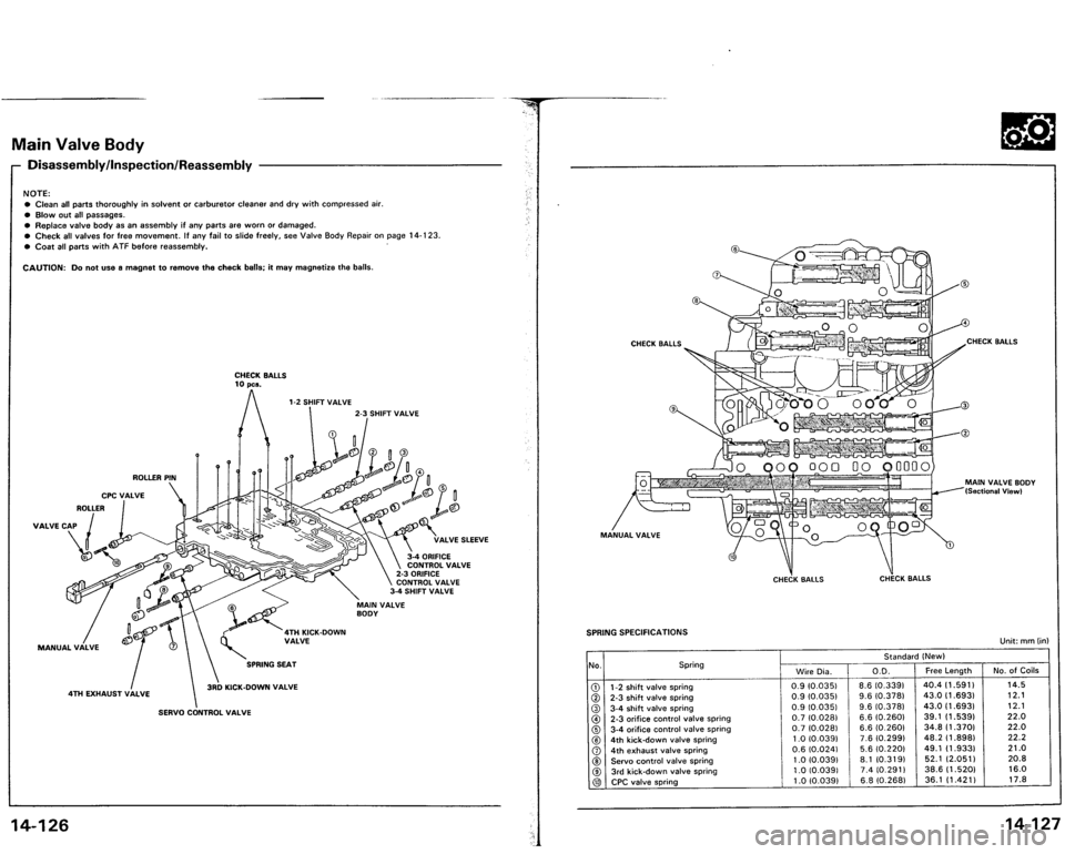 ACURA VIGOR 1993  Service Repair Manual 