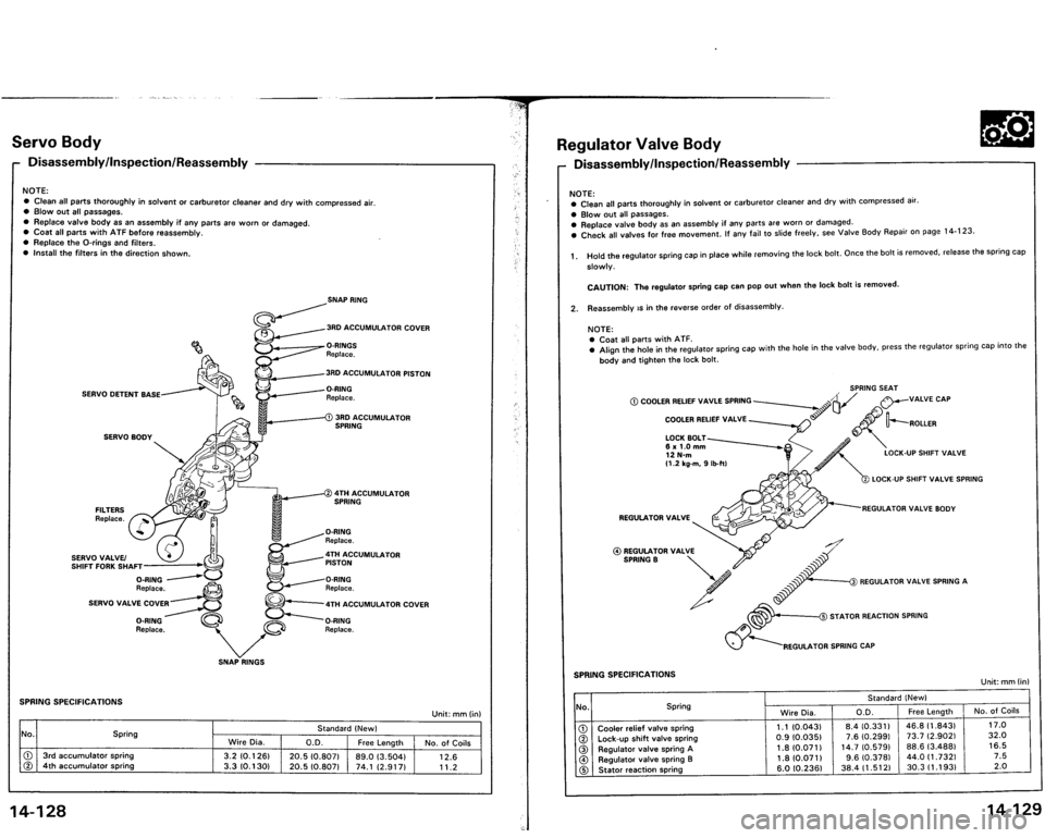 ACURA VIGOR 1993  Service Repair Manual 