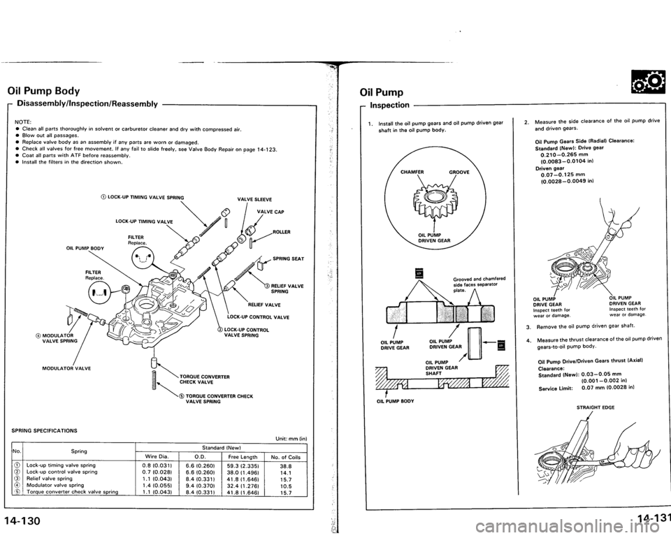 ACURA VIGOR 1993  Service Repair Manual 