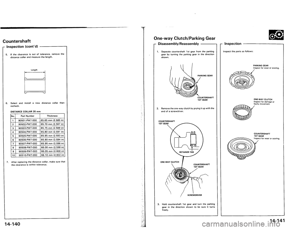 ACURA VIGOR 1993  Service Repair Manual 