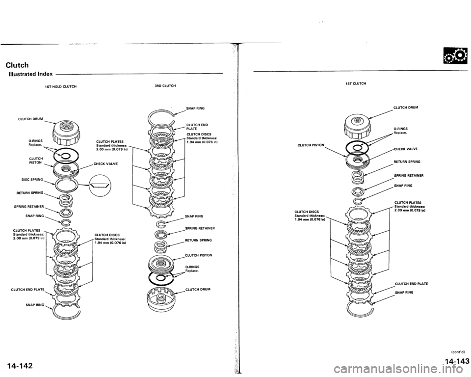 ACURA VIGOR 1993  Service Repair Manual 