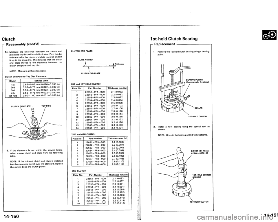 ACURA VIGOR 1993  Service Repair Manual 