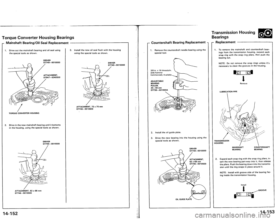 ACURA VIGOR 1993  Service Repair Manual 