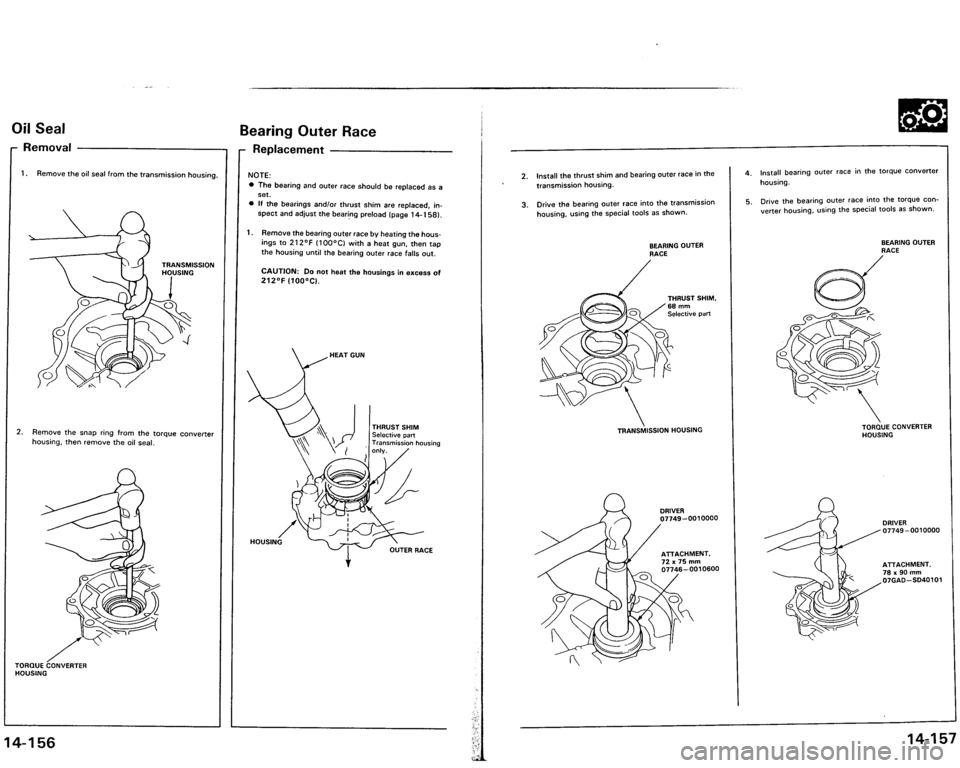 ACURA VIGOR 1993  Service Repair Manual 