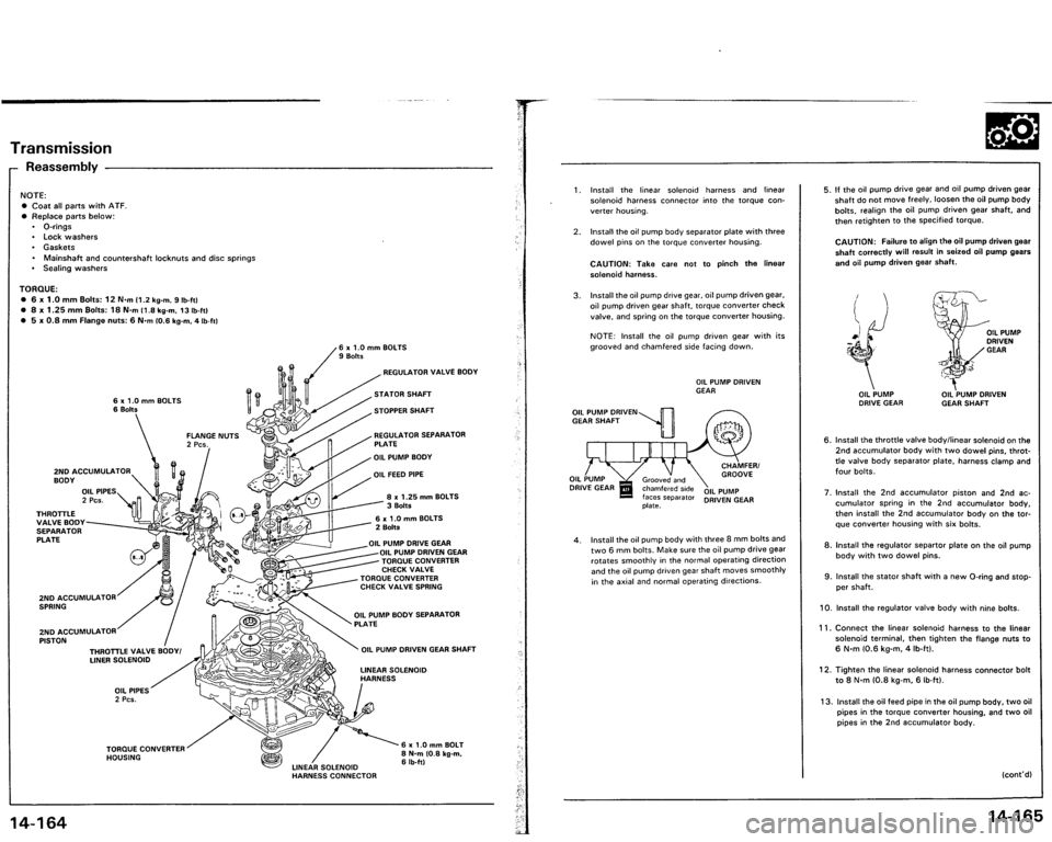 ACURA VIGOR 1993  Service Repair Manual 