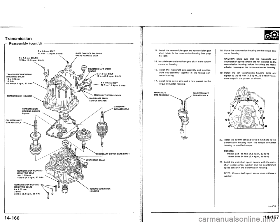 ACURA VIGOR 1993  Service Repair Manual 
