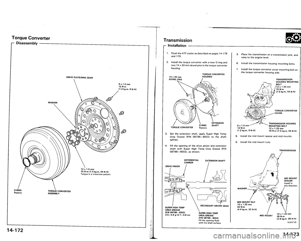 ACURA VIGOR 1993  Service Repair Manual 