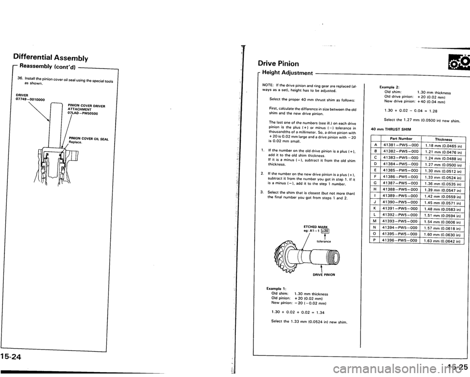 ACURA VIGOR 1993 Service Repair Manual ACURA VIGOR 1993 Service Repair Manual