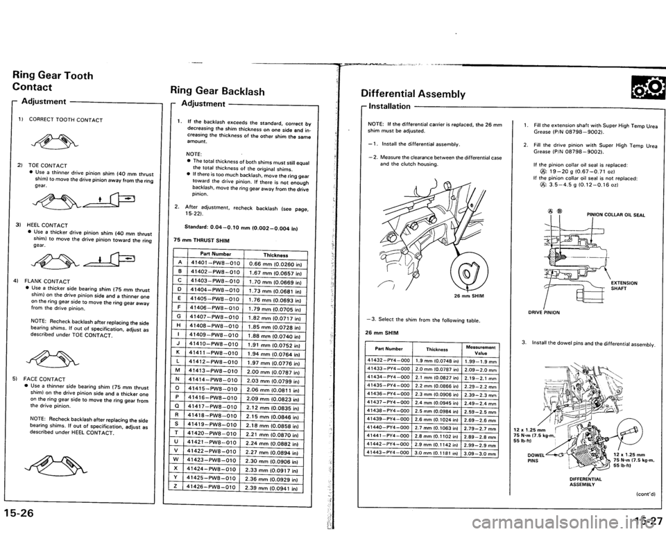 ACURA VIGOR 1993 Service Repair Manual ACURA VIGOR 1993 Service Repair Manual