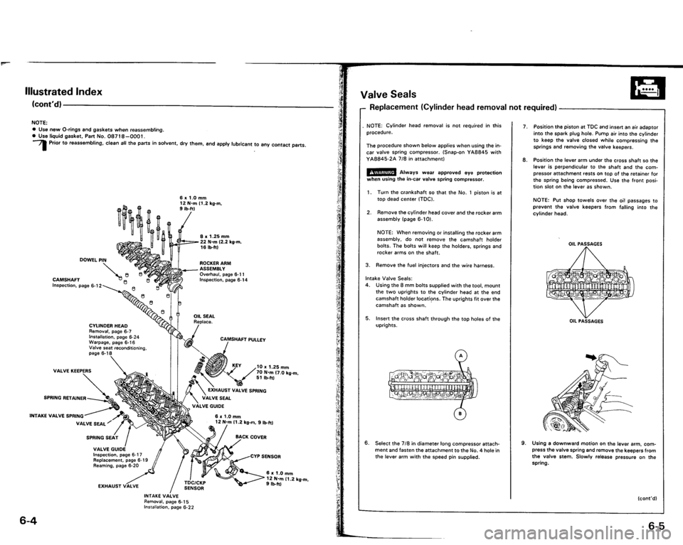 ACURA VIGOR 1993 Service Owners Guide ACURA VIGOR 1993 Service Owners Guide