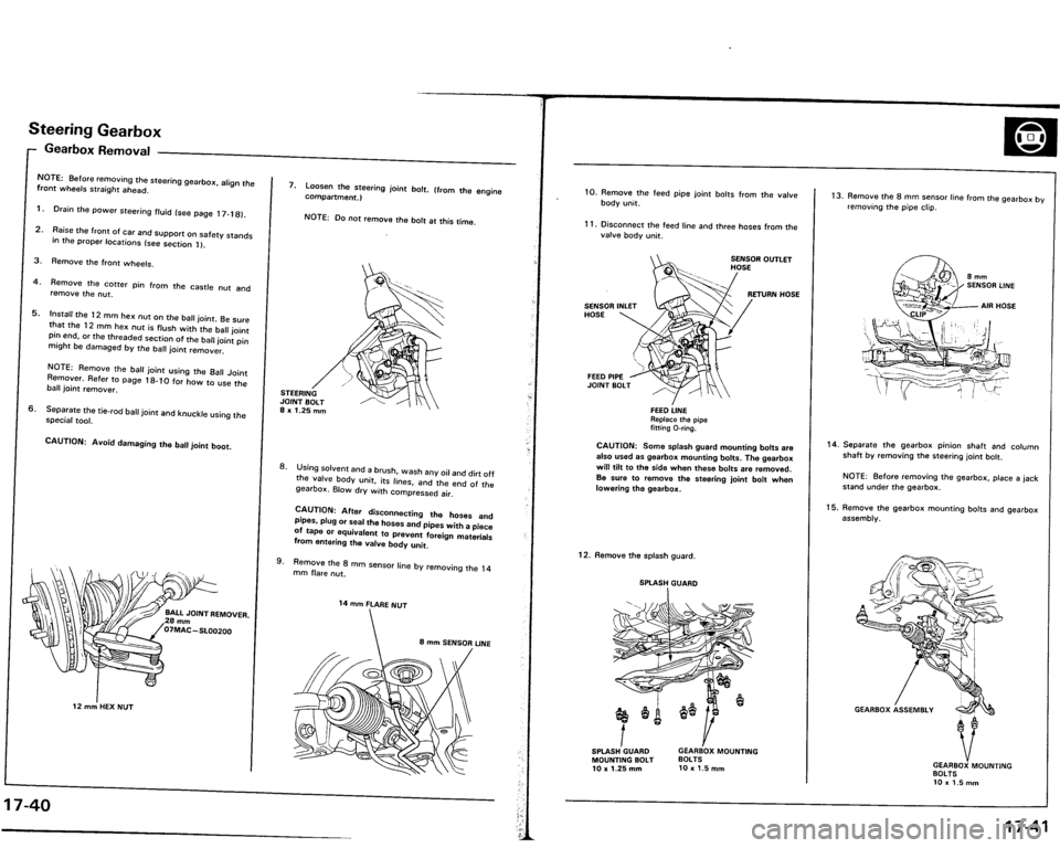 ACURA VIGOR 1993 Service Repair Manual ACURA VIGOR 1993 Service Repair Manual