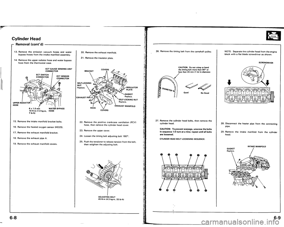 ACURA VIGOR 1993 Service Owners Guide ACURA VIGOR 1993 Service Owners Guide