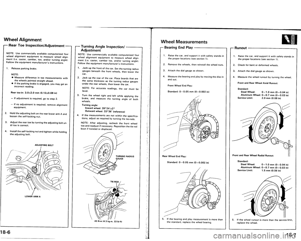 ACURA VIGOR 1993  Service Repair Manual 