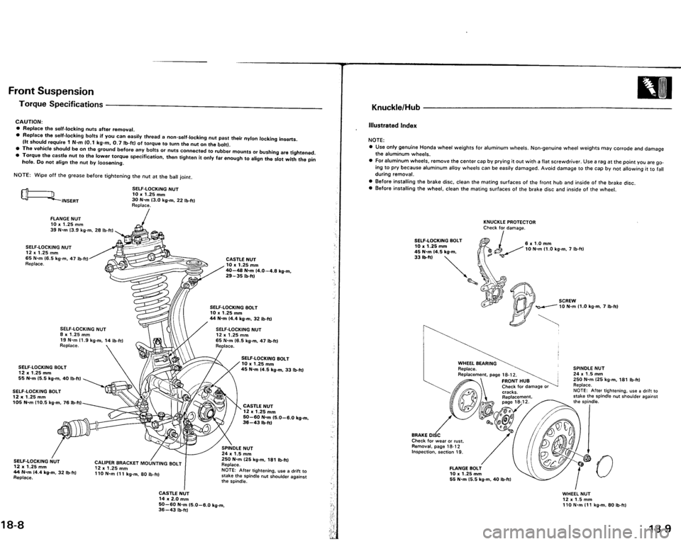 ACURA VIGOR 1993  Service Repair Manual 