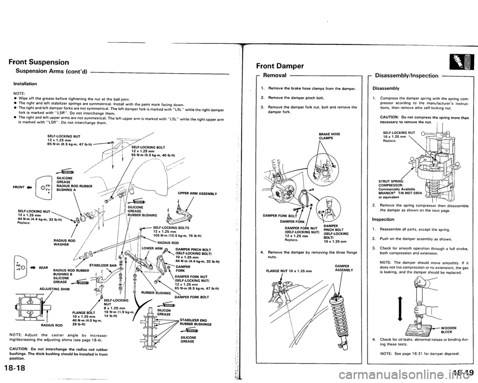 ACURA VIGOR 1993  Service Repair Manual 