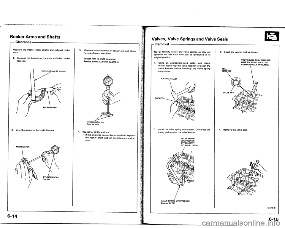ACURA VIGOR 1993 Service Owners Guide ACURA VIGOR 1993 Service Owners Guide