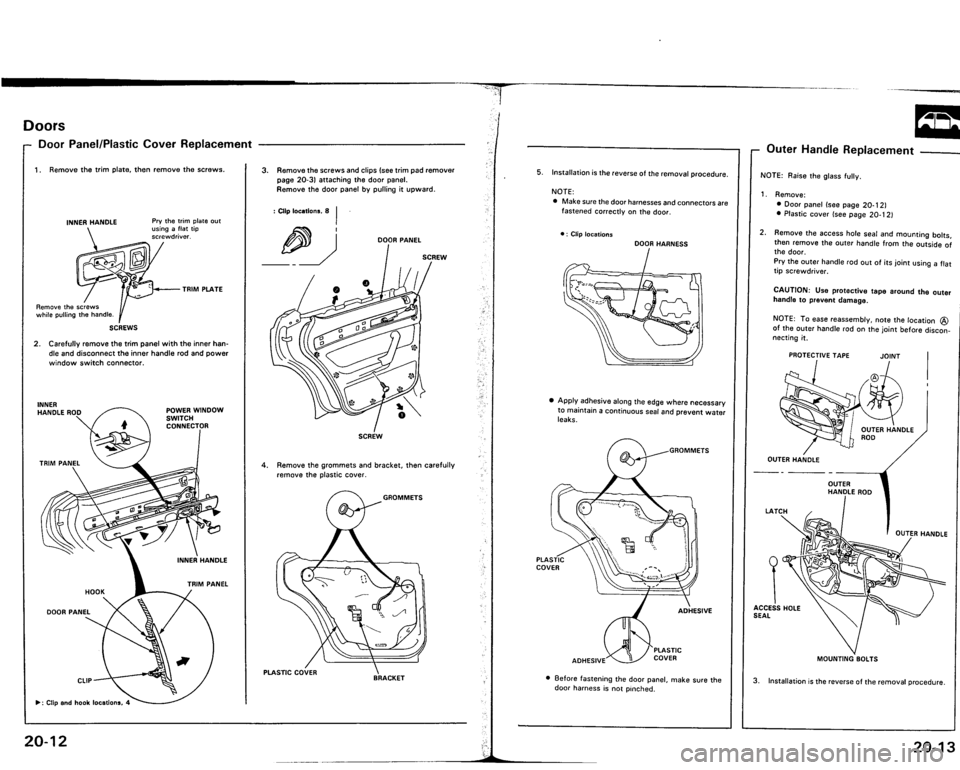 ACURA VIGOR 1993 Service Repair Manual ACURA VIGOR 1993 Service Repair Manual