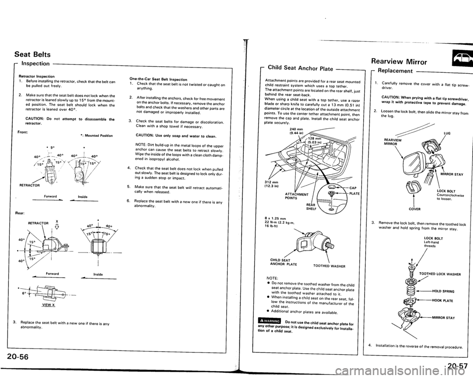ACURA VIGOR 1993 Service Repair Manual ACURA VIGOR 1993 Service Repair Manual