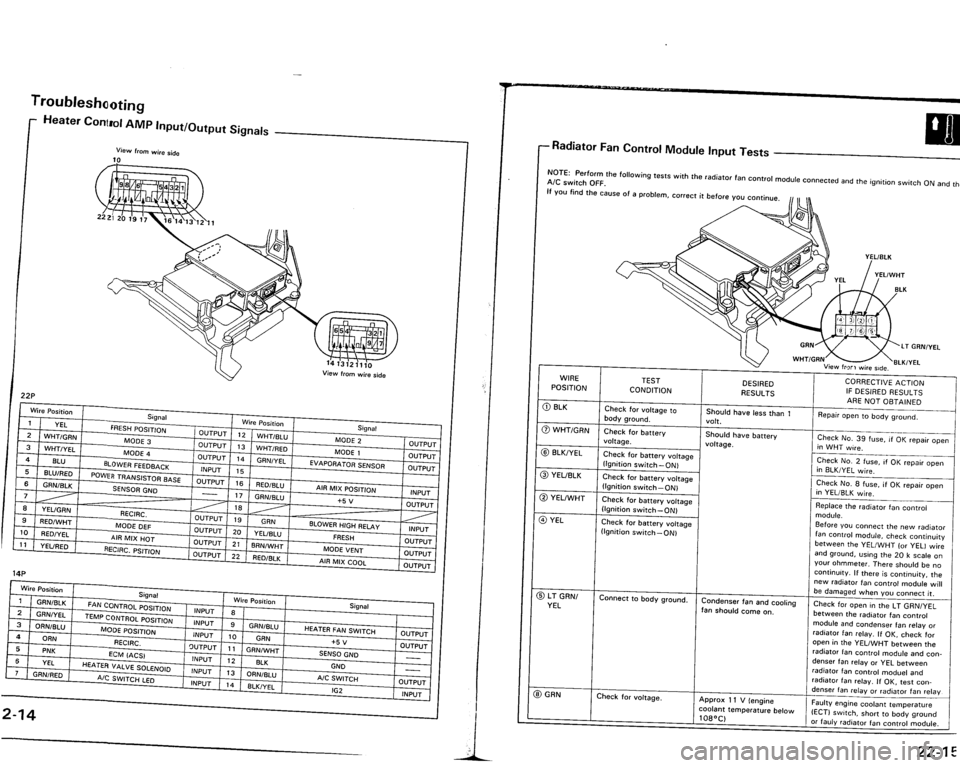 ACURA VIGOR 1993  Service Repair Manual 
